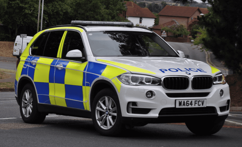 police car